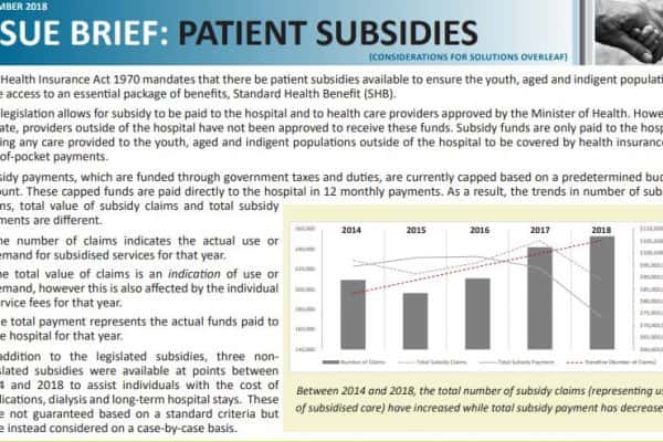 2018 Issue Brief: Patient Subsidies